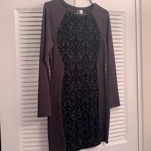 H&M - Long Sleeve Black Dress